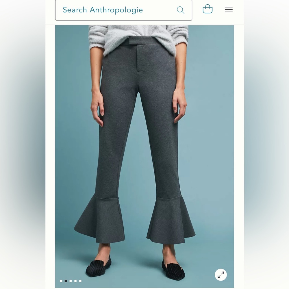 Scotch and soda for Anthropologie Flounced pants. NWOT .